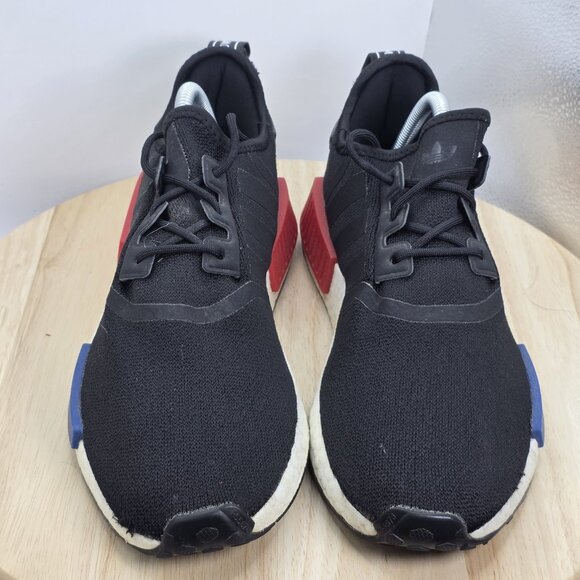 adidas NMD R1 Black OG 2021 Mens Size 9.5 Running Shoes Sneakers - Picture 4 of 9